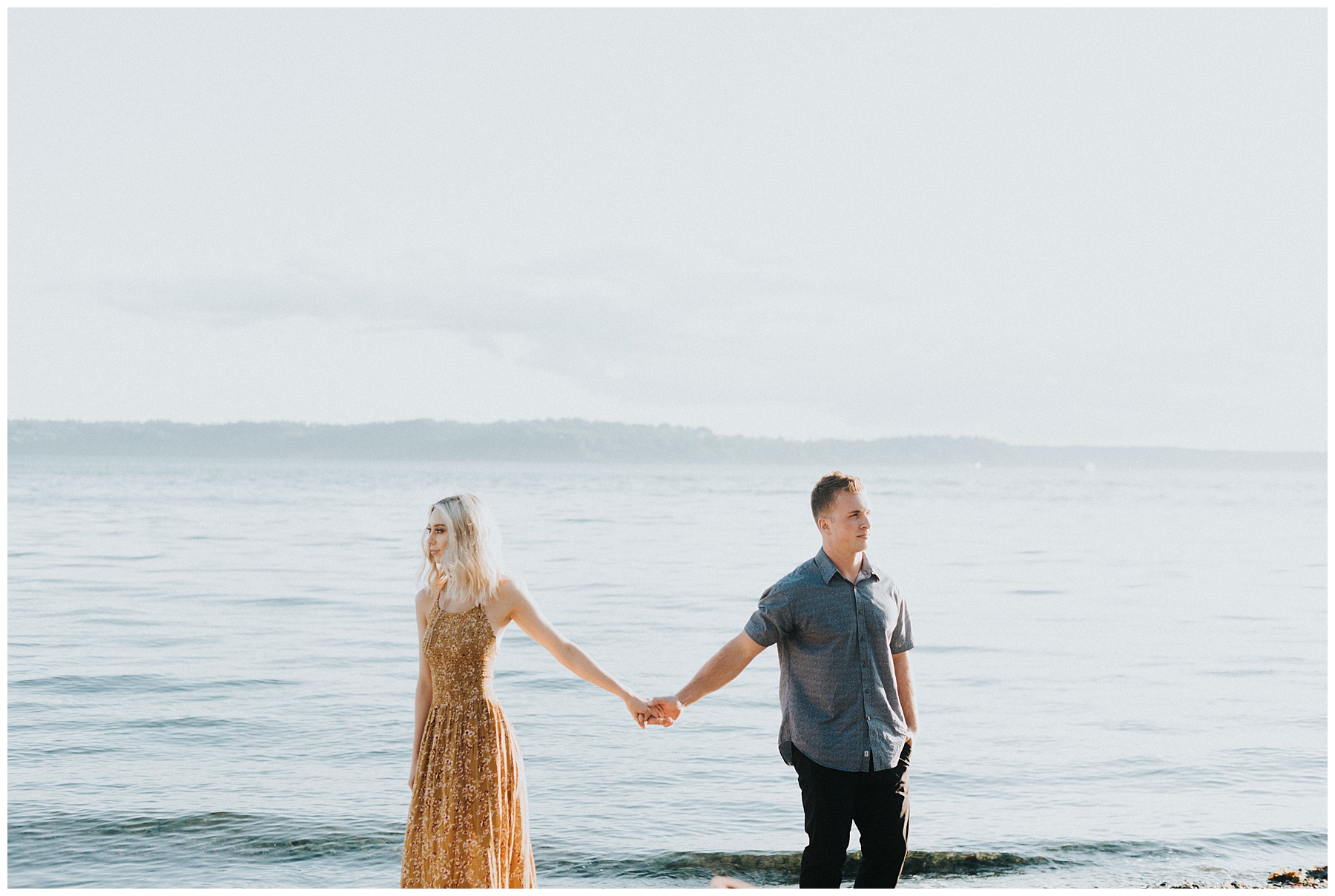 Lincoln Park, Seattle Parks, Seattle Waterfront, Seattle Engagement, Lincoln Park Engagement, Seattle Photographer, Seattle Beach Engagement, Lauren Ryan Photography