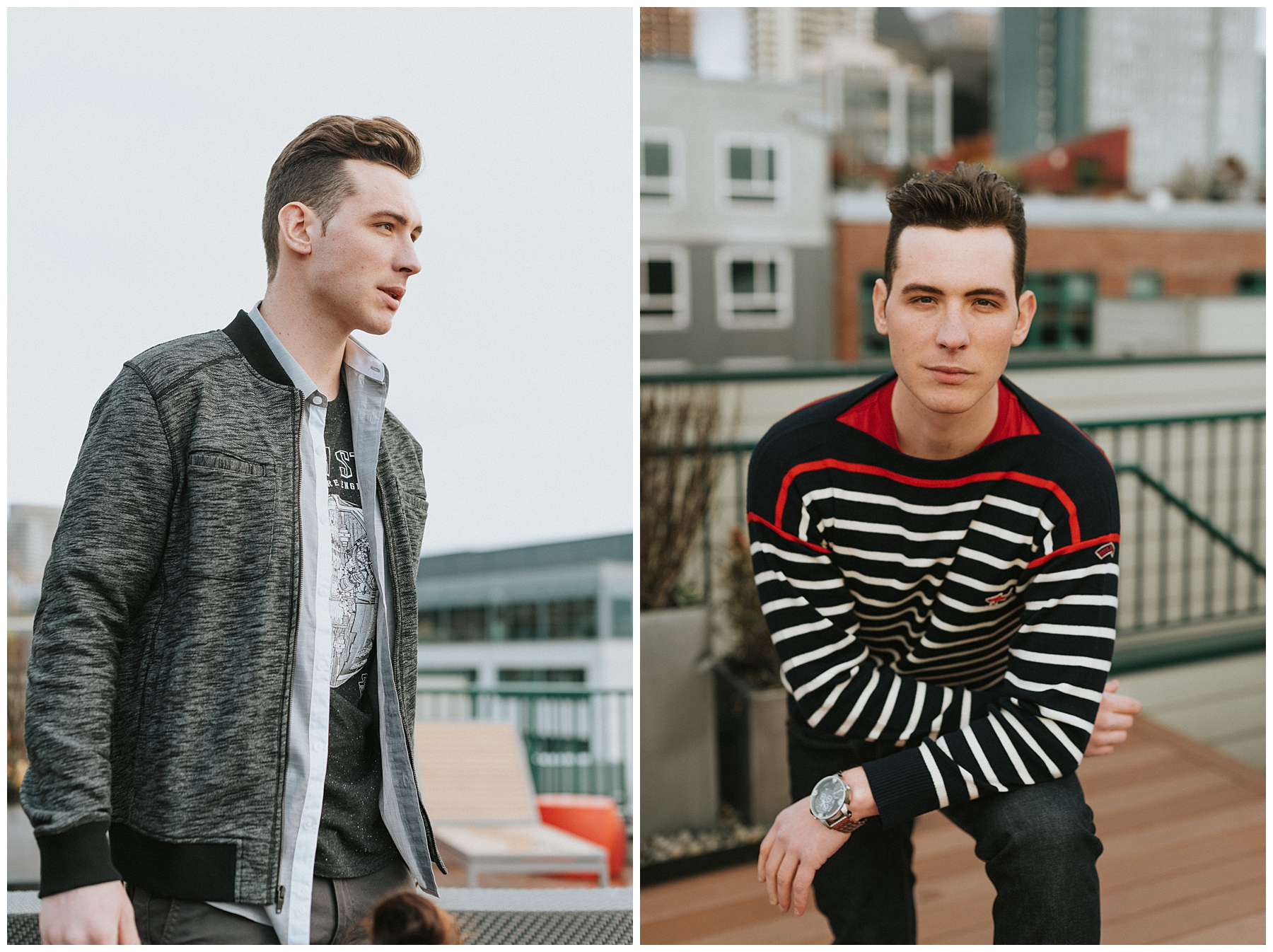 Lauren Ryan Photography, Seattle, Seattle Fashion Photographer, Seattle Rooftop, PNW Style, Seattle GQ, Seattle Men's Fashion, Nordstrom Rack, Nordstrom, Nordstrom Rack Fashion, PNW Fashion